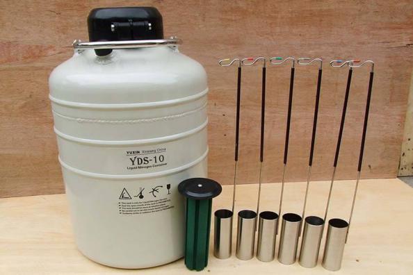 مشخصه های کانتینر نگهداری اسپرم اصل